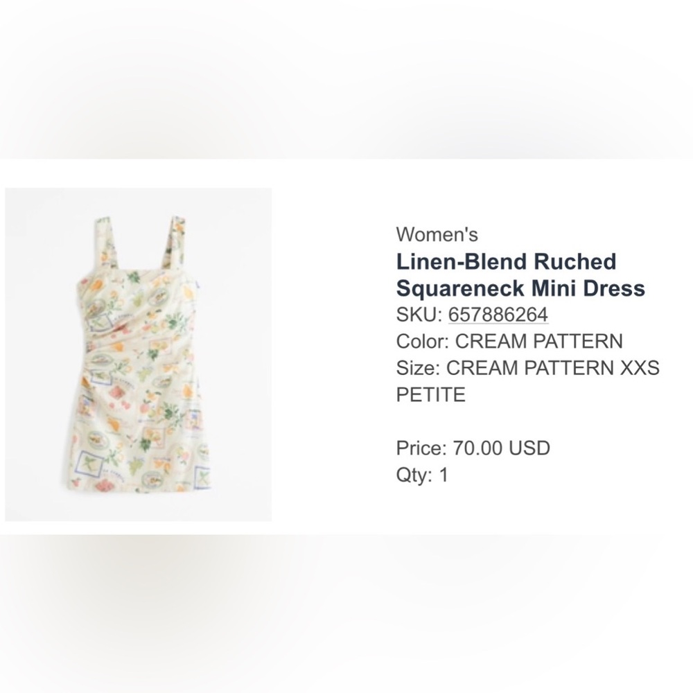 Abercrombie & Fitch Linen Dress